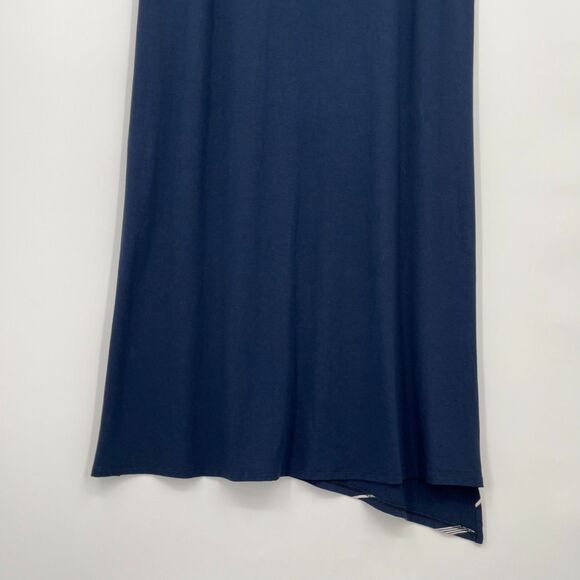 J. Jill Wearever Collection Diagonal Stripe Jersey Knit Midi Dress, Size Small - Picture 7 of 9